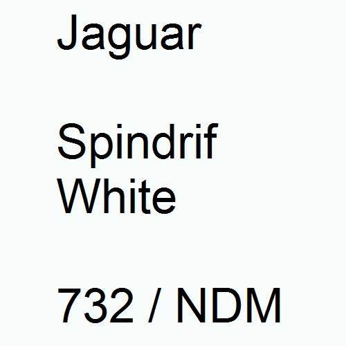 Jaguar, Spindrif White, 732 / NDM.